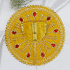 Jhalar Chakra Diamond Work Laddu Gopal Dress