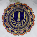 Phool Patti Zari Work Laddu Gopal Dress