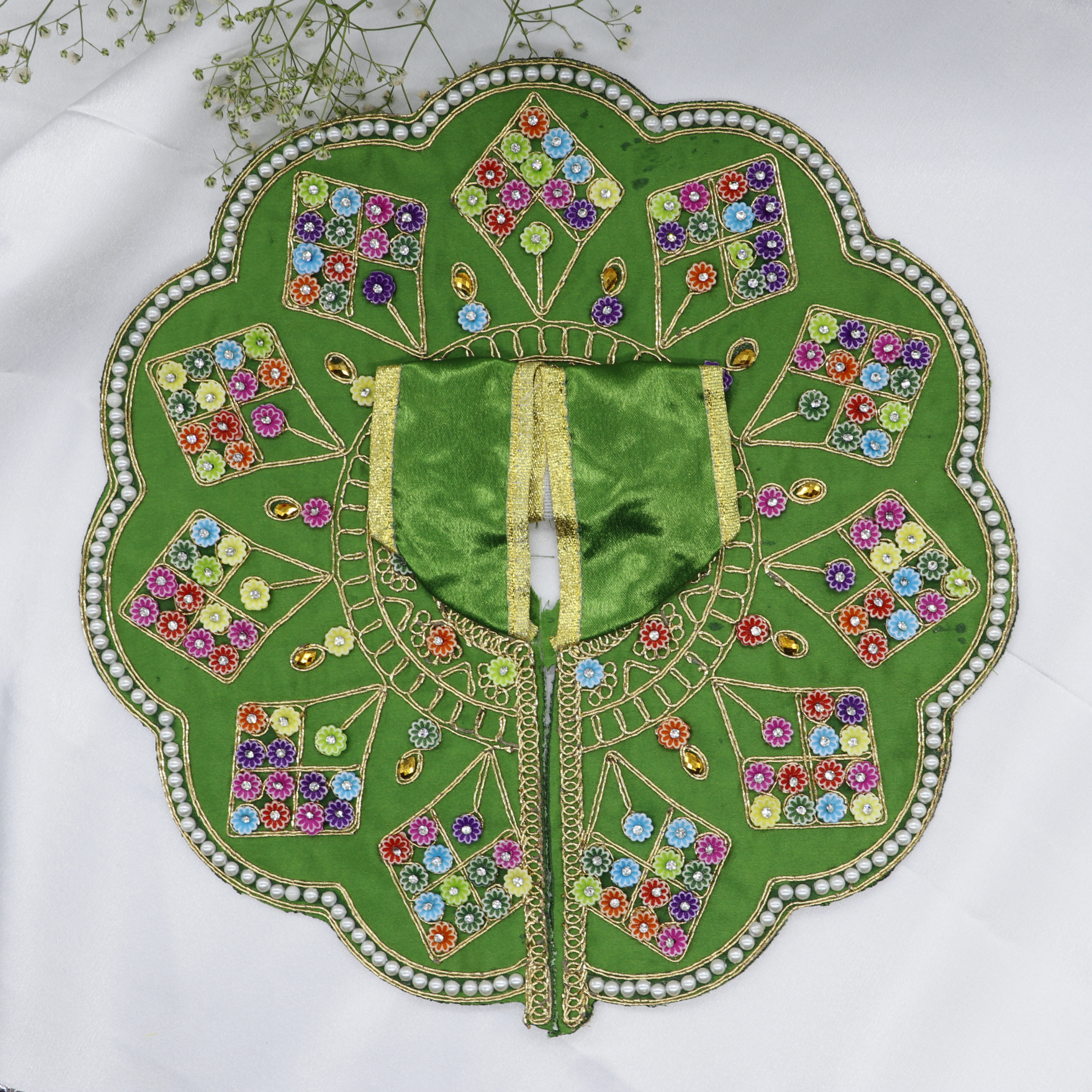 Rangili Buti Design Laddu Gopal Dress