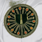 Jhalar Chakra Diamond Work Laddu Gopal Dress