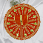 Jhalar Chakra Diamond Work Laddu Gopal Dress