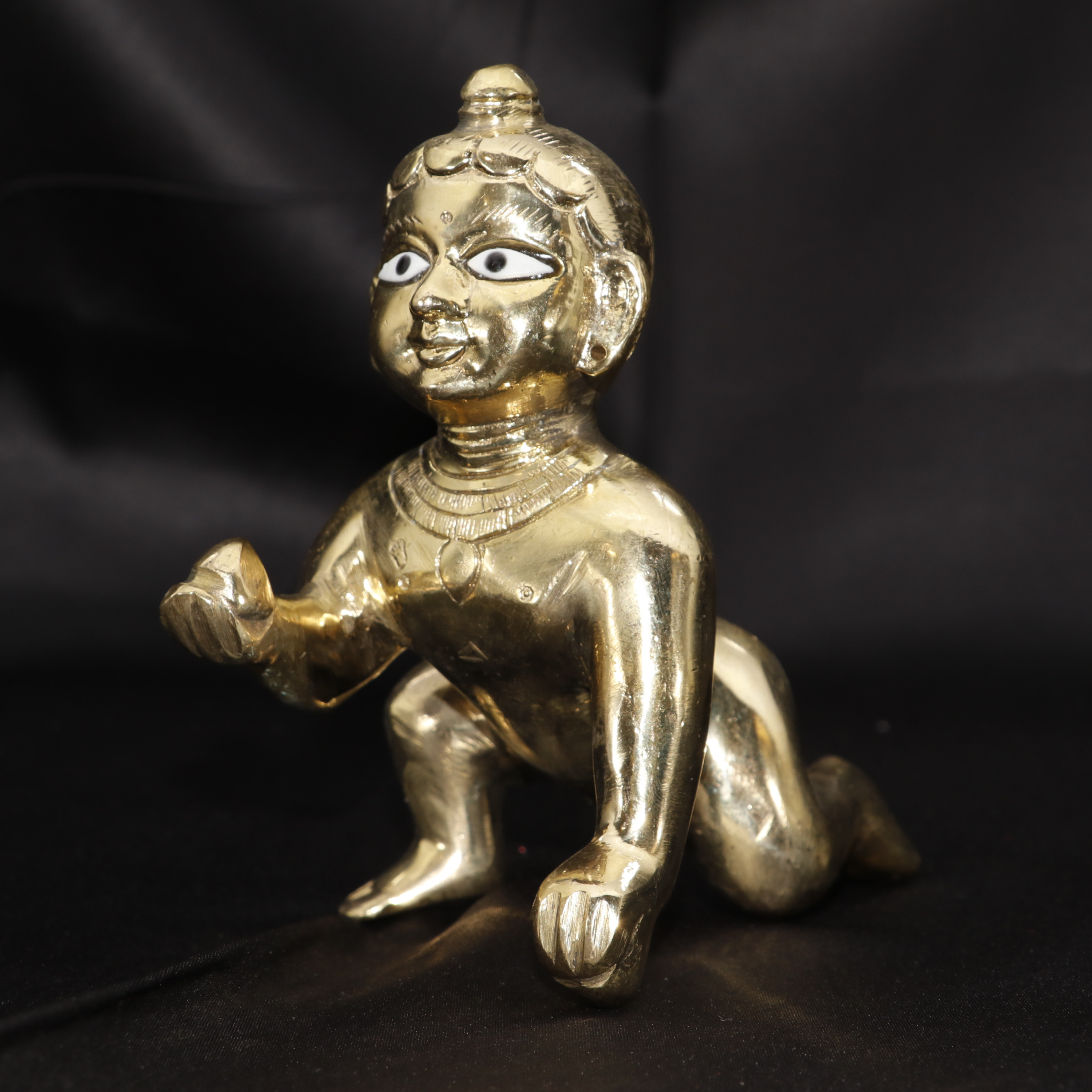 Artisan Brass Laddu Gopal Idol