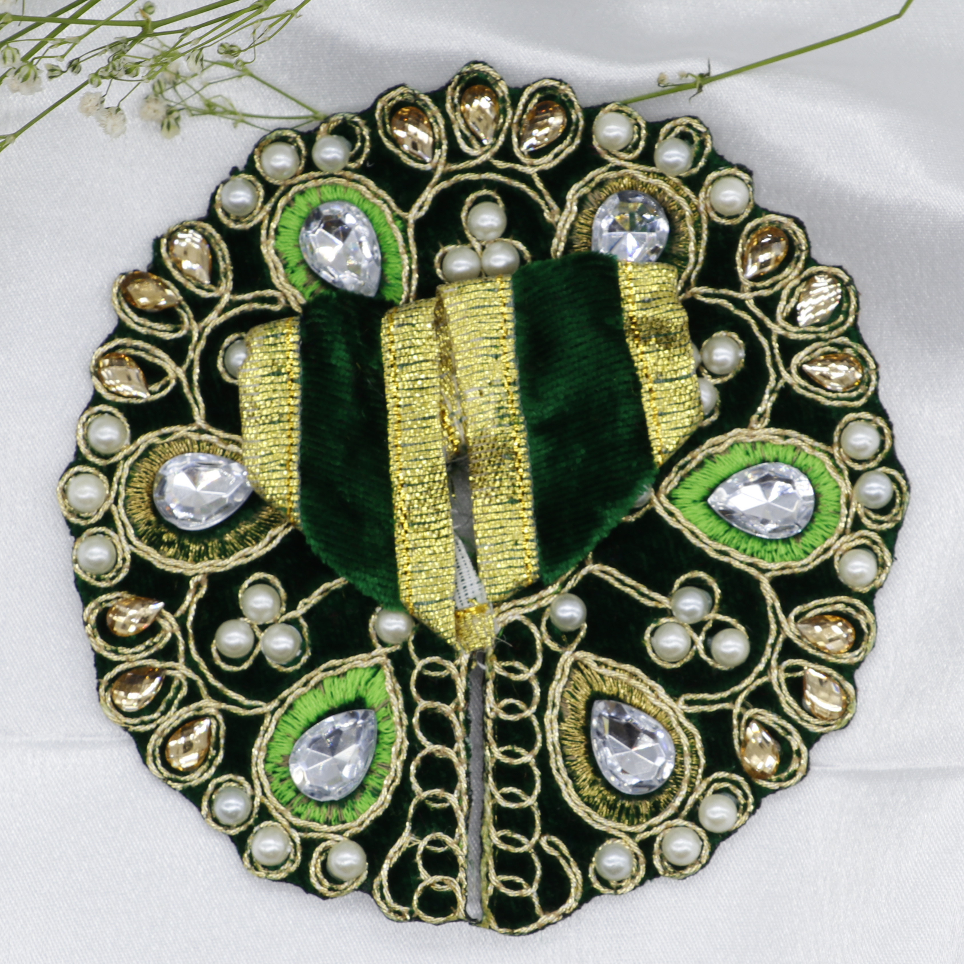 Heera Moti Velvet Base Laddu Gopal Dress