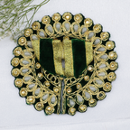 Jhalar Chakra Diamond Work Laddu Gopal Dress