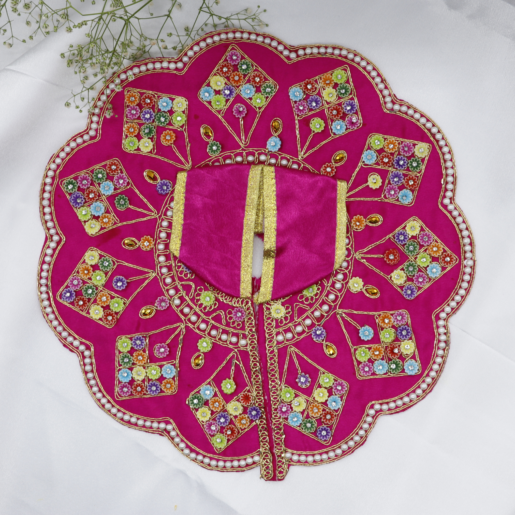 Rangili Buti Design Laddu Gopal Dress