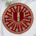 Jhalar Chakra Diamond Work Laddu Gopal Dress