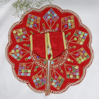 Rangili Buti Design Laddu Gopal Dress