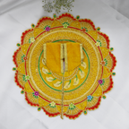 Phool Patti Zari Work Laddu Gopal Dress