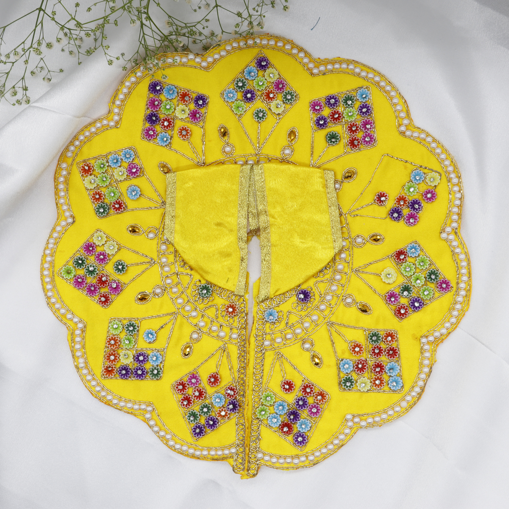 Rangili Buti Design Laddu Gopal Dress