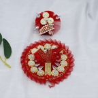 Stone Work Laddu Gopal Dress With Mukut