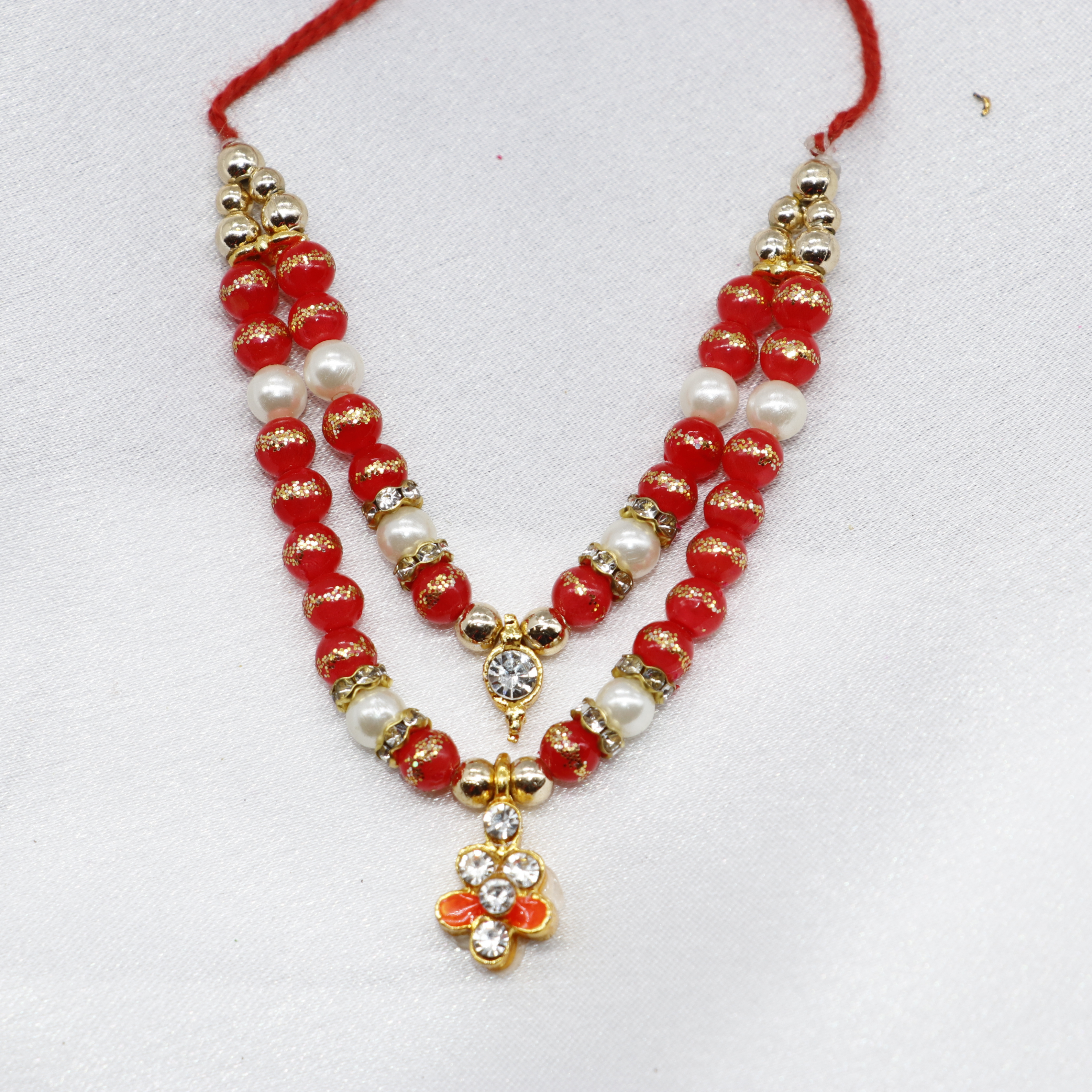 Zari Moti Mala For Laddu Gopal