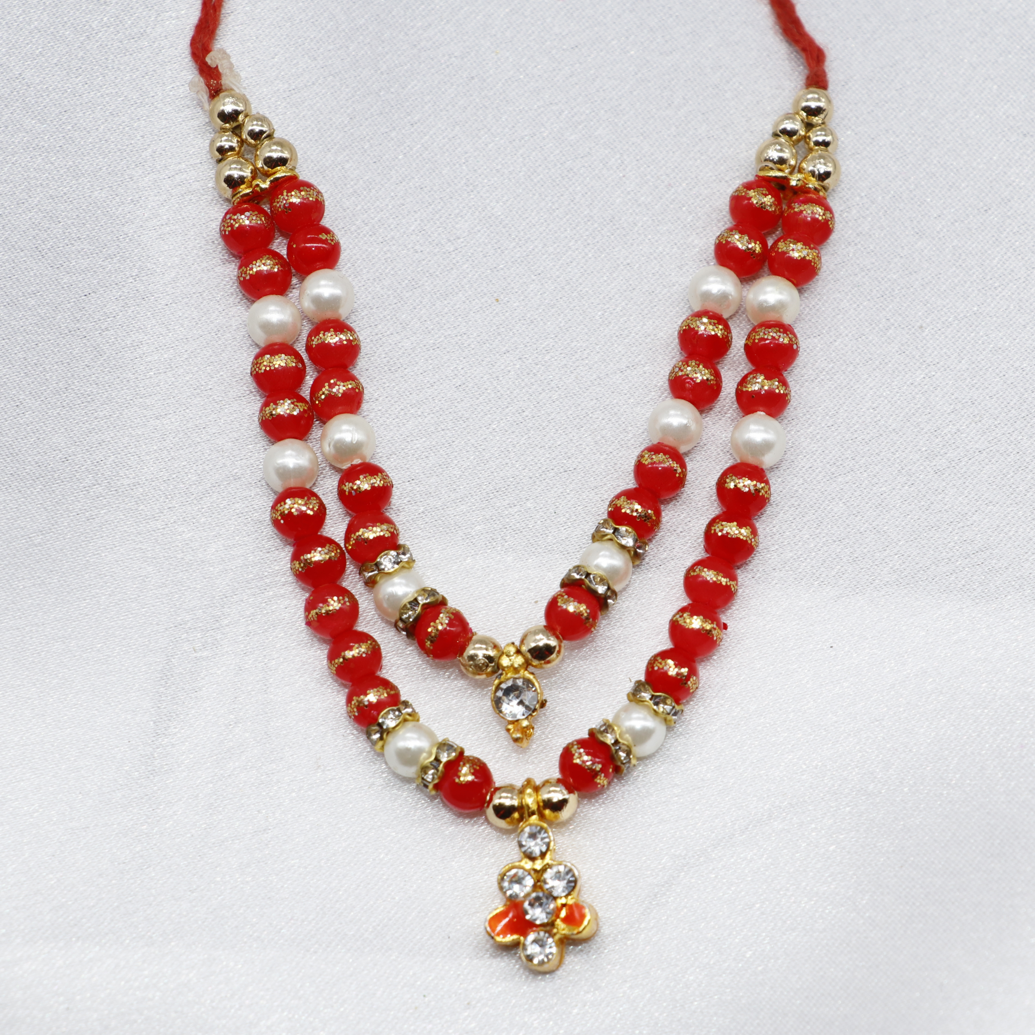 Zari Moti Mala For Laddu Gopal