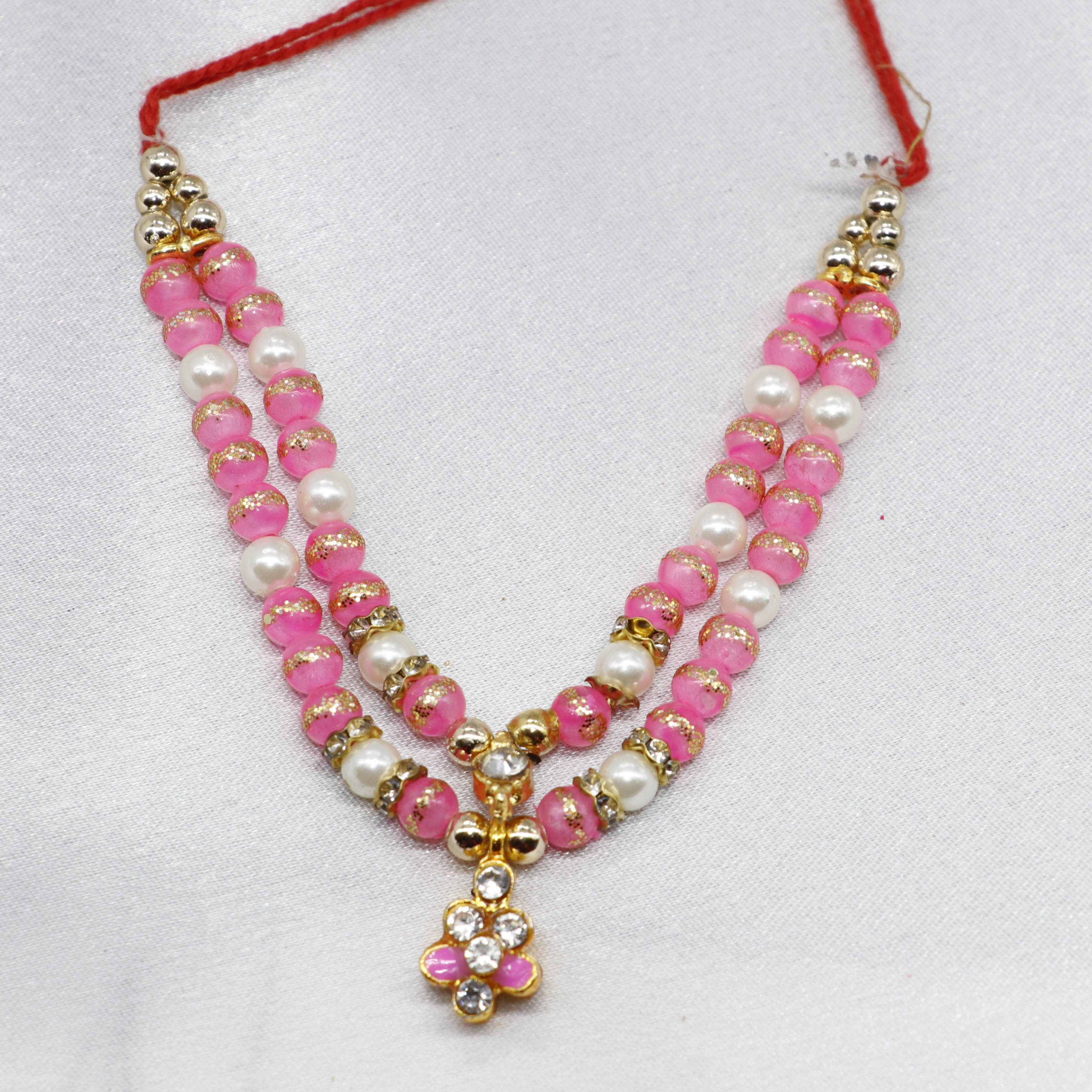 Zari Moti Mala For Laddu Gopal