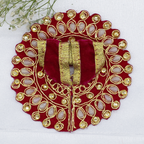 Jhalar Chakra Diamond Work Laddu Gopal Dress