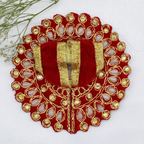 Jhalar Chakra Diamond Work Laddu Gopal Dress