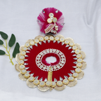 Stone Work Laddu Gopal Dress With Mukut