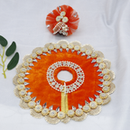 Stone Work Laddu Gopal Dress With Mukut