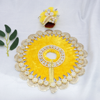 Stone Work Laddu Gopal Dress With Mukut