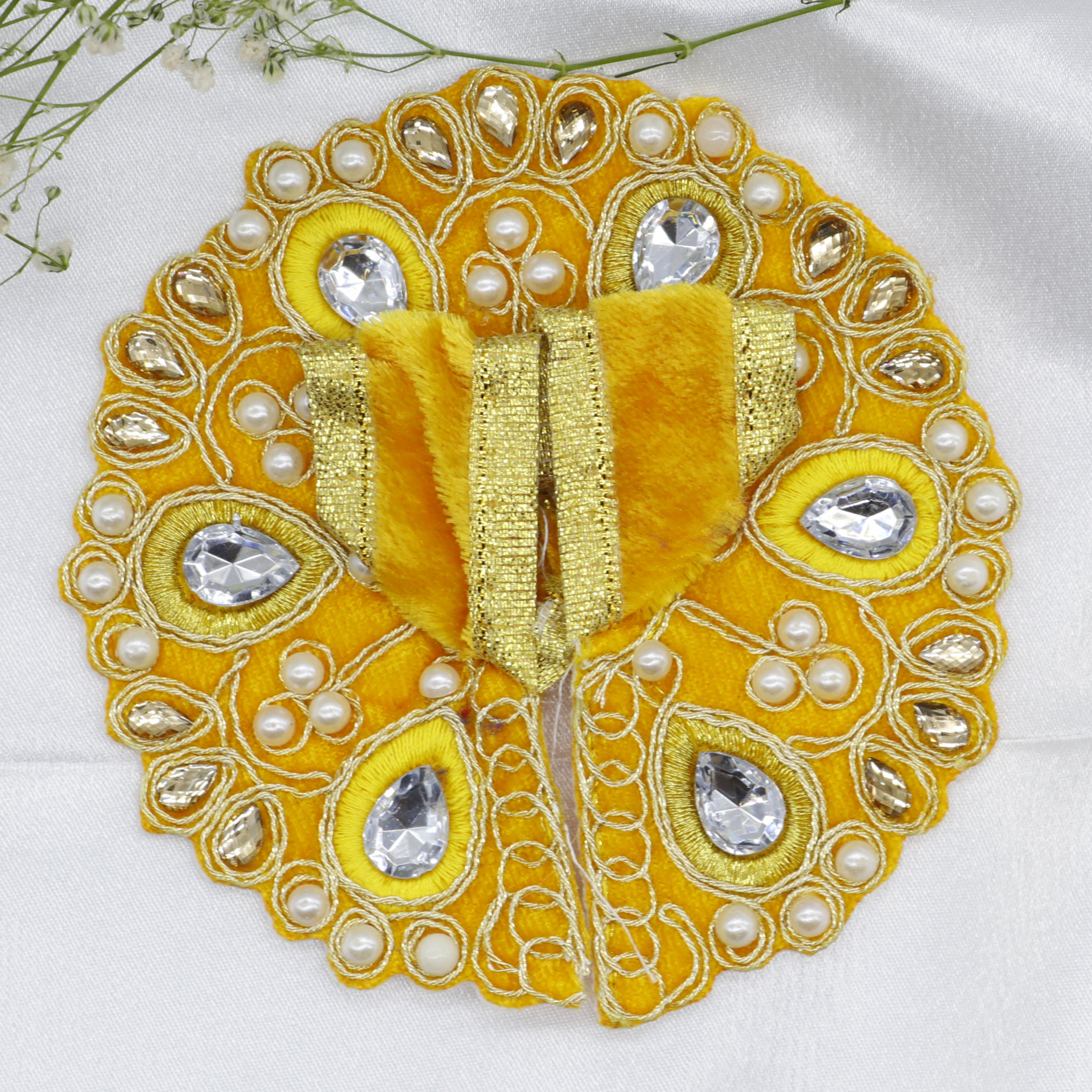 Heera Moti Velvet Base Laddu Gopal Dress