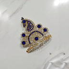 Bal Mukund Laddu Gopal Mukut - Mix Color / Pack of 12