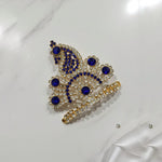 Bal Mukund Laddu Gopal Mukut - Mix Color / Pack of 12