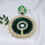 Stone Work Laddu Gopal Dress With Mukut