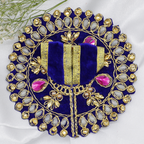 Jhalar Chakra Diamond Work Laddu Gopal Dress