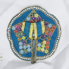 Rangili Buti Design Laddu Gopal Dress