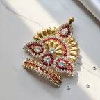 Govardhan Mukut For Laadu Gopal - Mix Color / Pack of 12