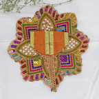 Aari work polyester Poshak Rajkot manufacturer