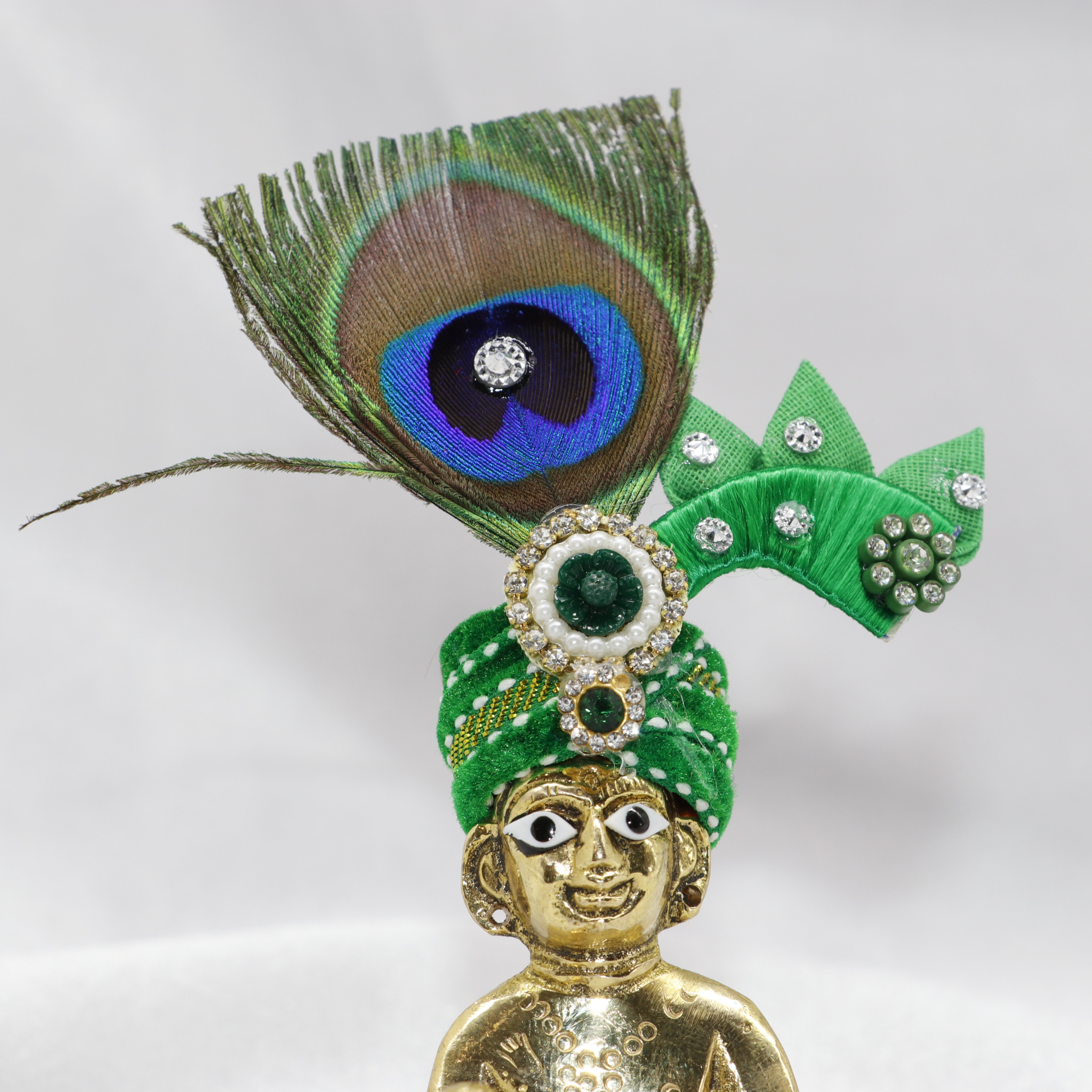 Shikhar Ratna  Diamond & Zari Laddu Gopal Mukut