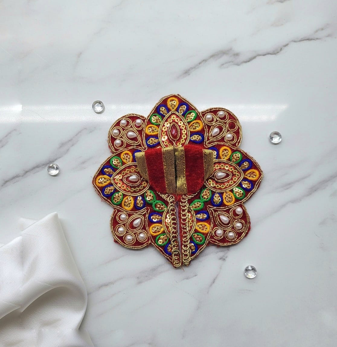 Gota Patti silk Poshak Rajkot manufacturer