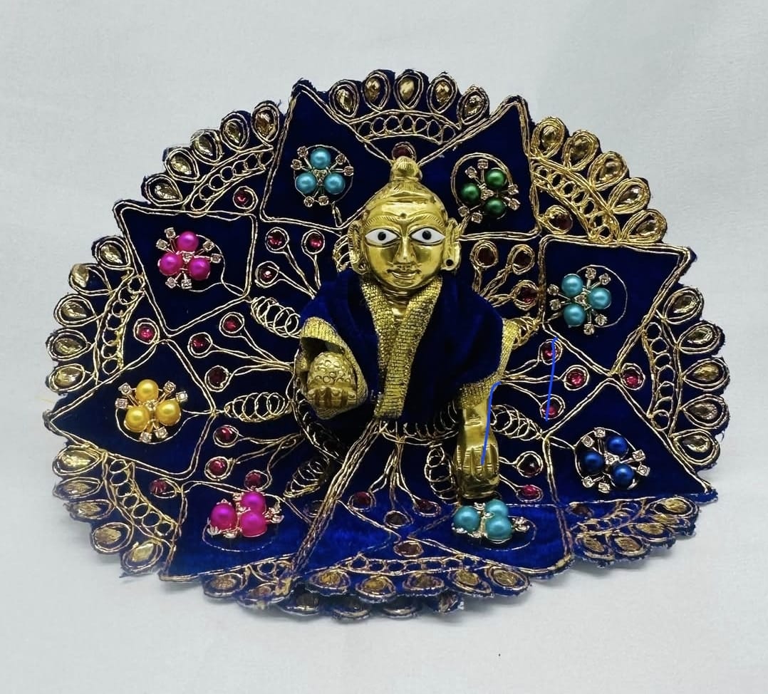 Trikona Shringar Poshak For Laddu Gopal
