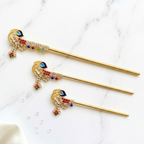 Meenakari Bansuri for Laddu Gopal