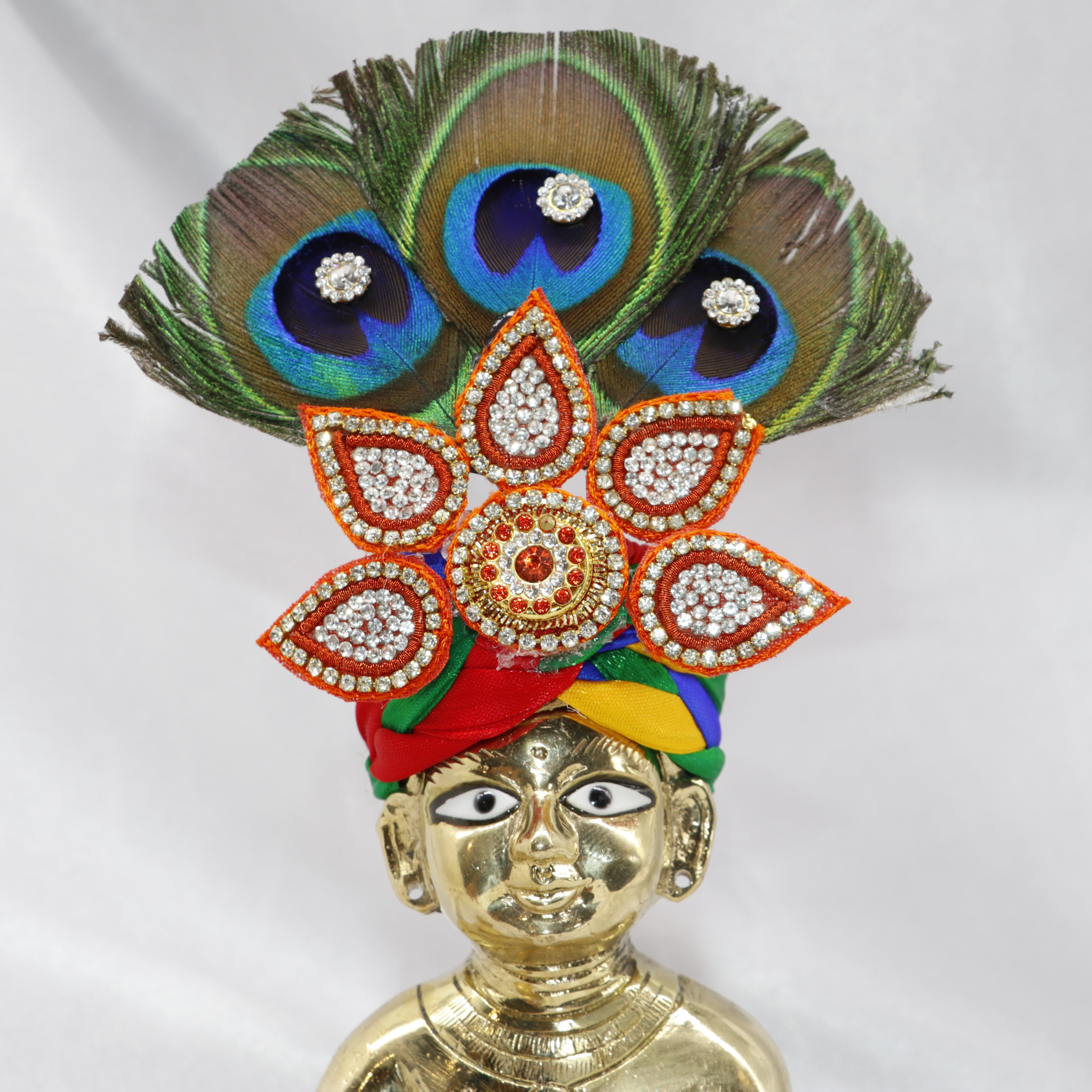 Ratna Pushp Diamond Work Laddu Gopal Mukut