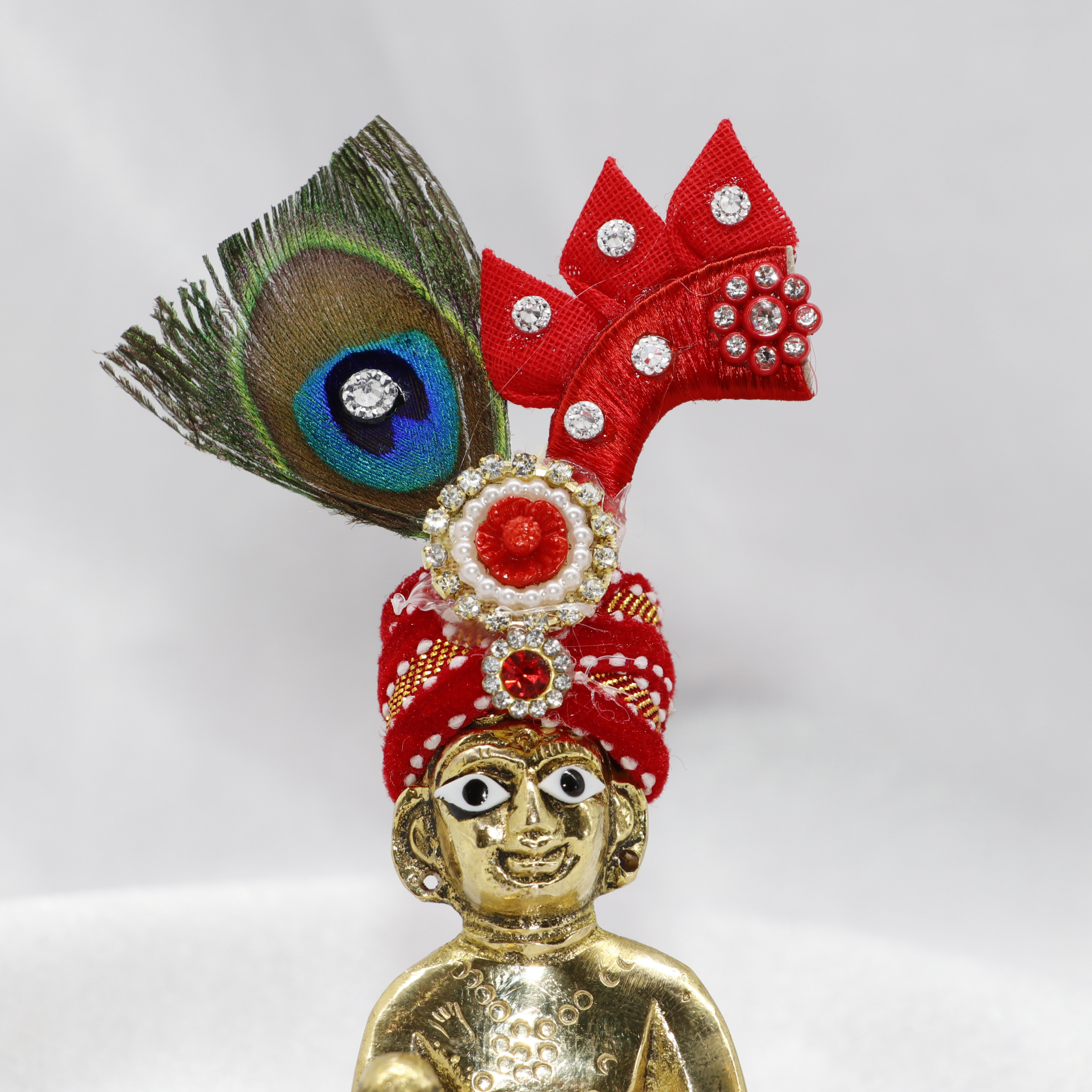 Shikhar Ratna  Diamond & Zari Laddu Gopal Mukut