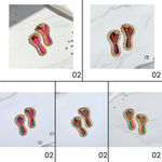 Charan Paduka For Laddu Gopal - Mix Color