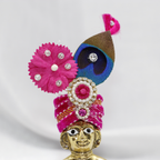 Netra Mayura With Pushp Laddu Gopal Mukut