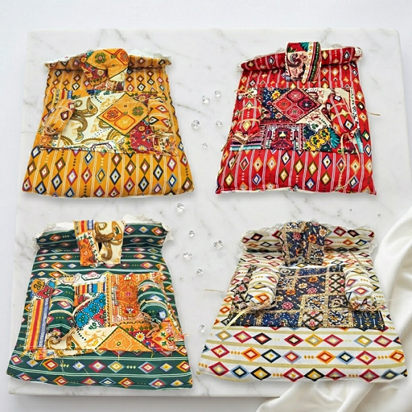 Fancy Bed Bister for Laddu Gopal