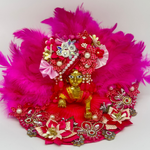 Darshan Shringar Dress With Mukut For Laddu Gopal