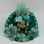 Manohar Poshak Dress With Mukut For Laddu Gopal