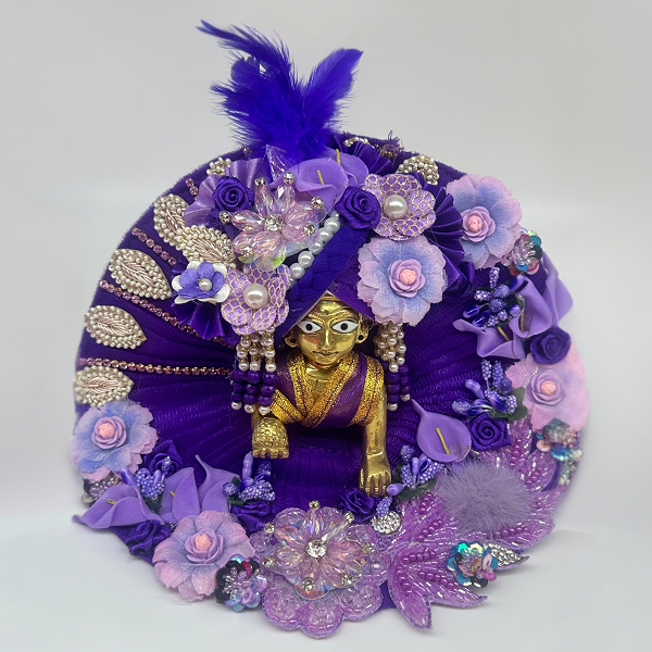 Vaikuntha Vastram Dress With Mukut For Laddu Gopal