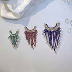 लड्डू गोपाल के लिए झालर माला - मिश्रित रंग / 12 का पैक