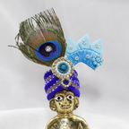 Shikhar Ratna  Diamond & Zari Laddu Gopal Mukut