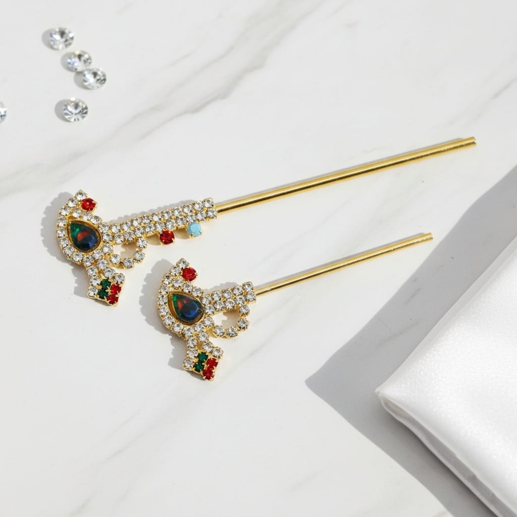 લાડુ ગોપાલ માટે મોહન બંસી - 12 નું પેક