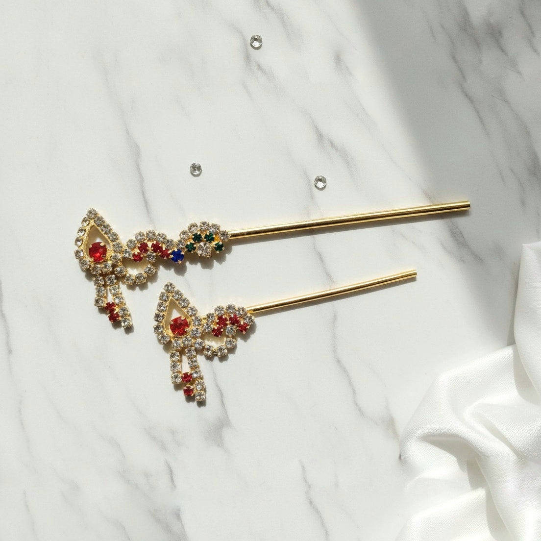 લાડુ ગોપાલ માટે સનાતન બંસી - 12 નું પેક