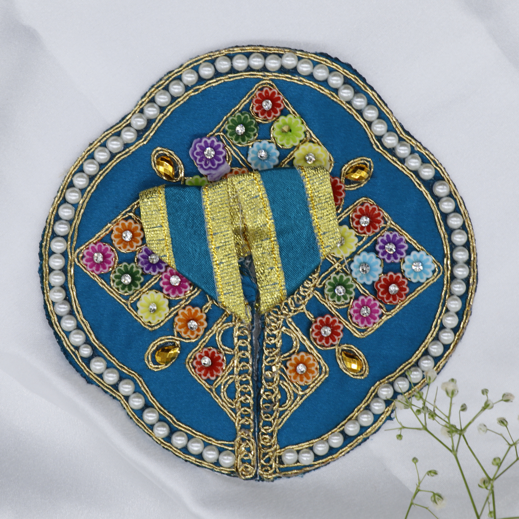 Rangili Buti Design Laddu Gopal Dress