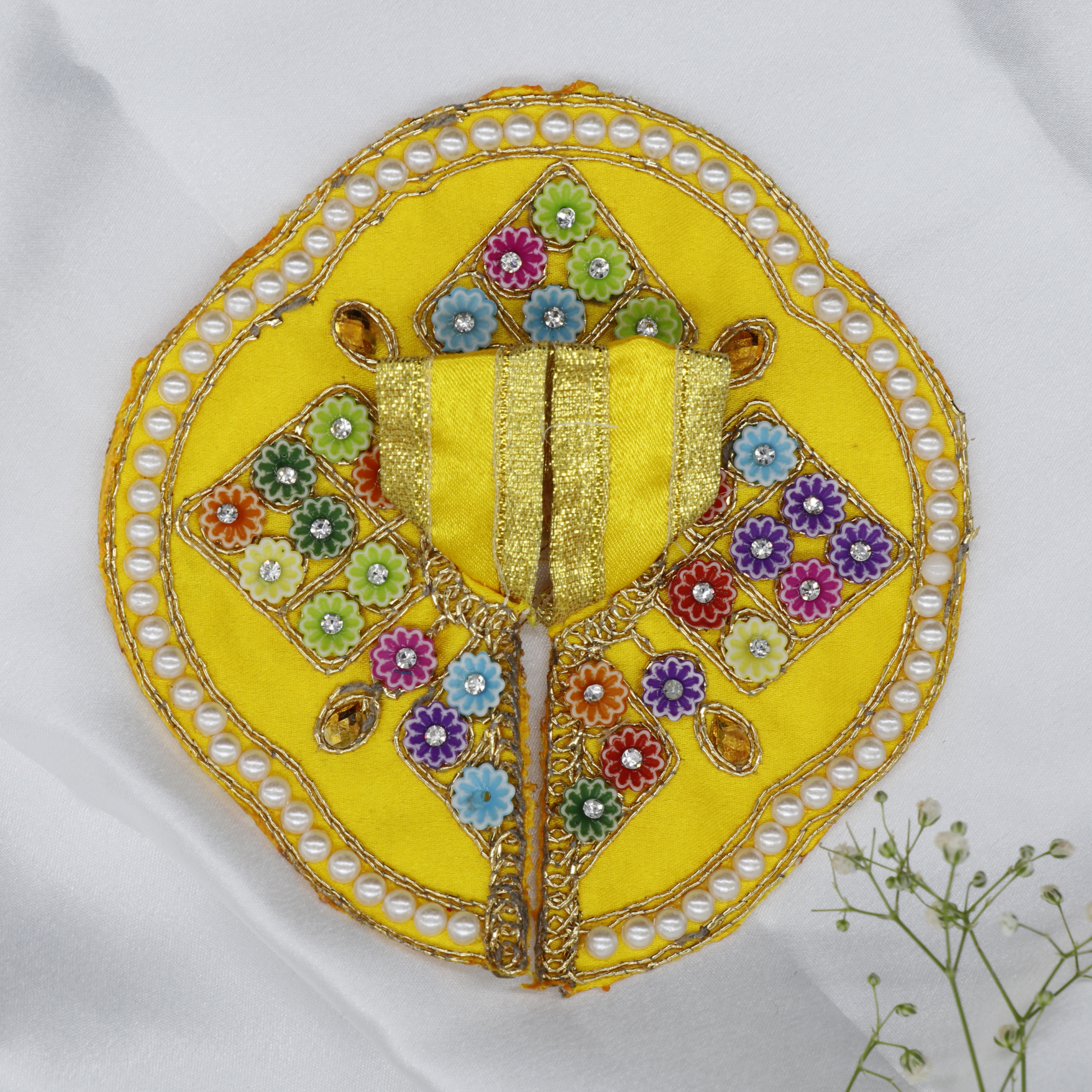 Rangili Buti Design Laddu Gopal Dress