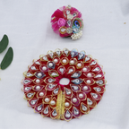 Nav-Ratna Laddu Gopal Dress With Mukut