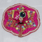 Rangili Buti Laddu Gopal Dress With Mukut